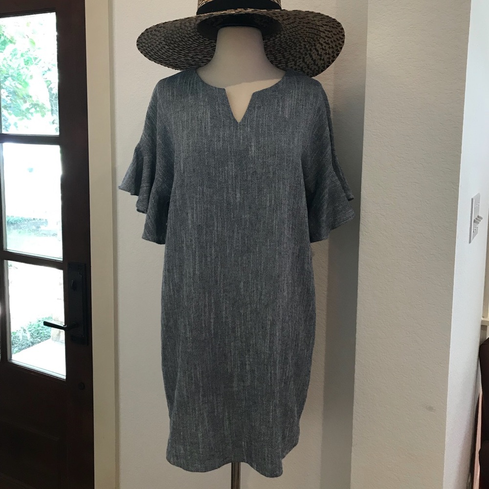 Love In | Flutter Sleeve Cotton Dress